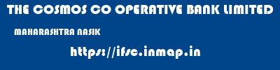 THE COSMOS CO OPERATIVE BANK LIMITED  MAHARASHTRA NASIK    ifsc code